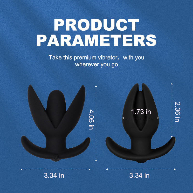 Petal 10 kinds of vibration mode prostate massager