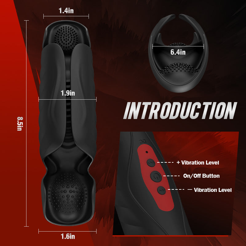 Thrive - Upgraded 10 Pulse Vibrating Fully Wrapped Glans Trainer