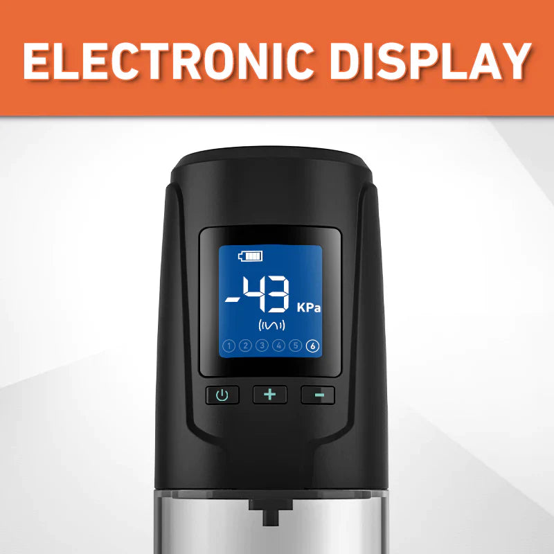 Lustytime 2 in 1 LCD Masturbator Penis Pump