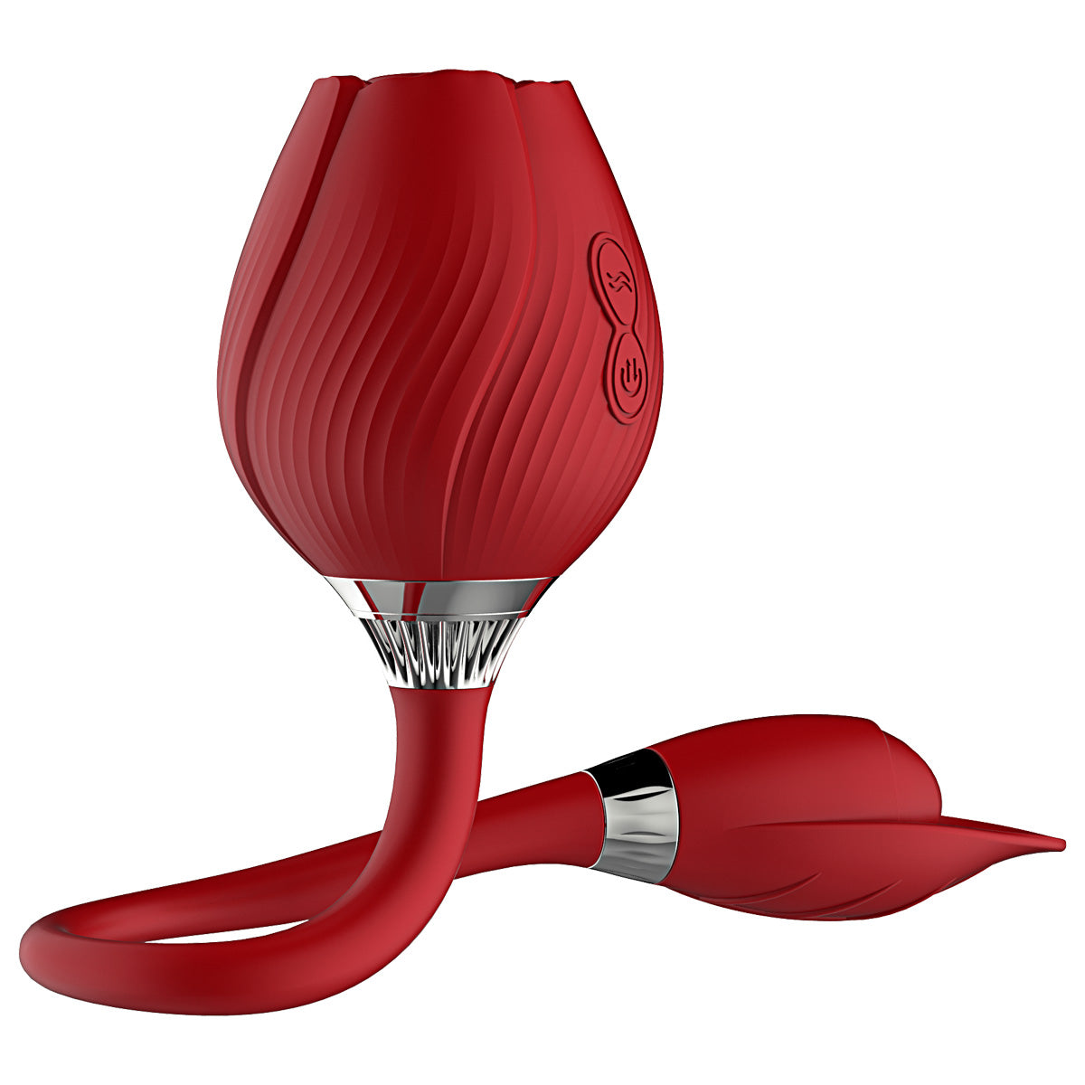 Rose Vibrator Double Use Sucking Vibrator
