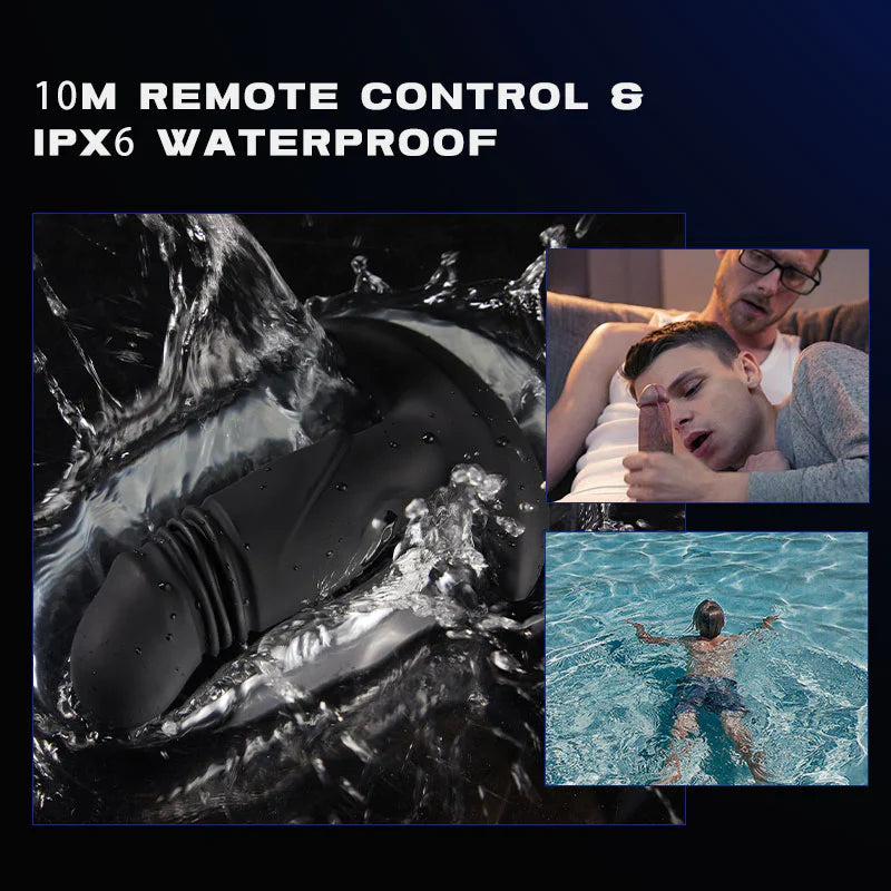 Demon Prostate Massager with APP-remote control 3 Thrusts & 9 Vibrations