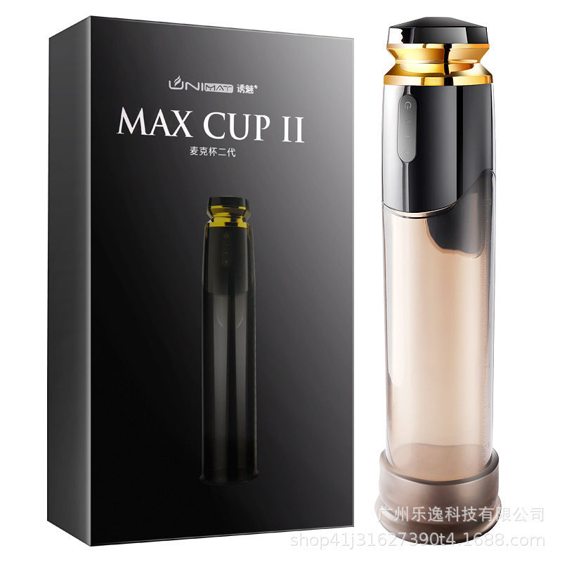 Electric Penis Enlargement Male Masturbation Cup Water Bath Air Vacuum Pump