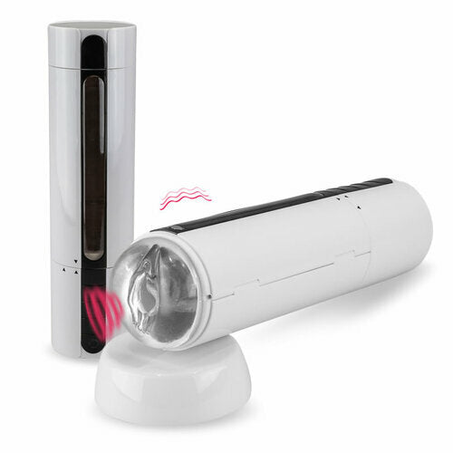 Heated Blow Job Masturbator With Audio Function