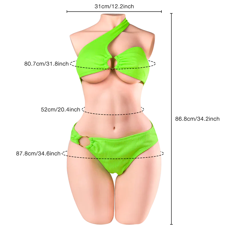 Martina : 52.14lb Most Realistic Sex Doll Torso