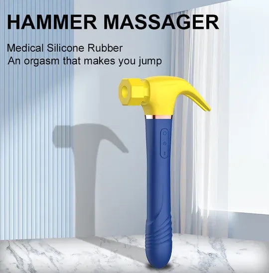 Vibrbud Love hammer - Vibrating Sucking Telescopic Hammer Vibrator