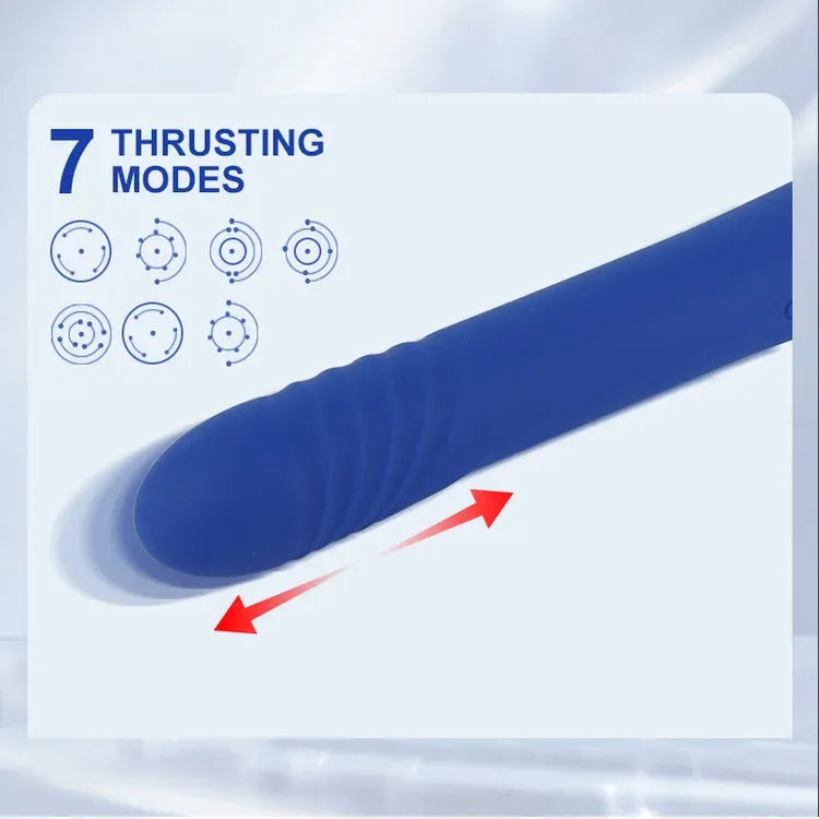 Vibrbud Love hammer - Vibrating Sucking Telescopic Hammer Vibrator