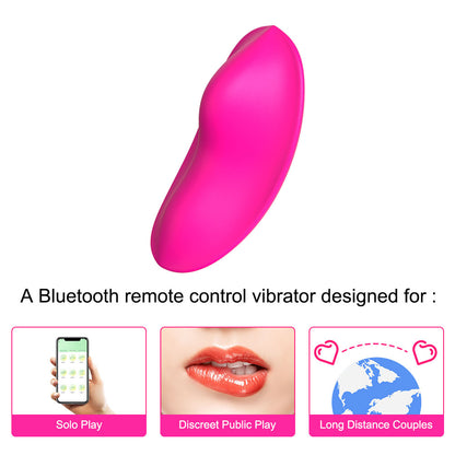 Silicone Remote Wearable Clitoral Vibrator