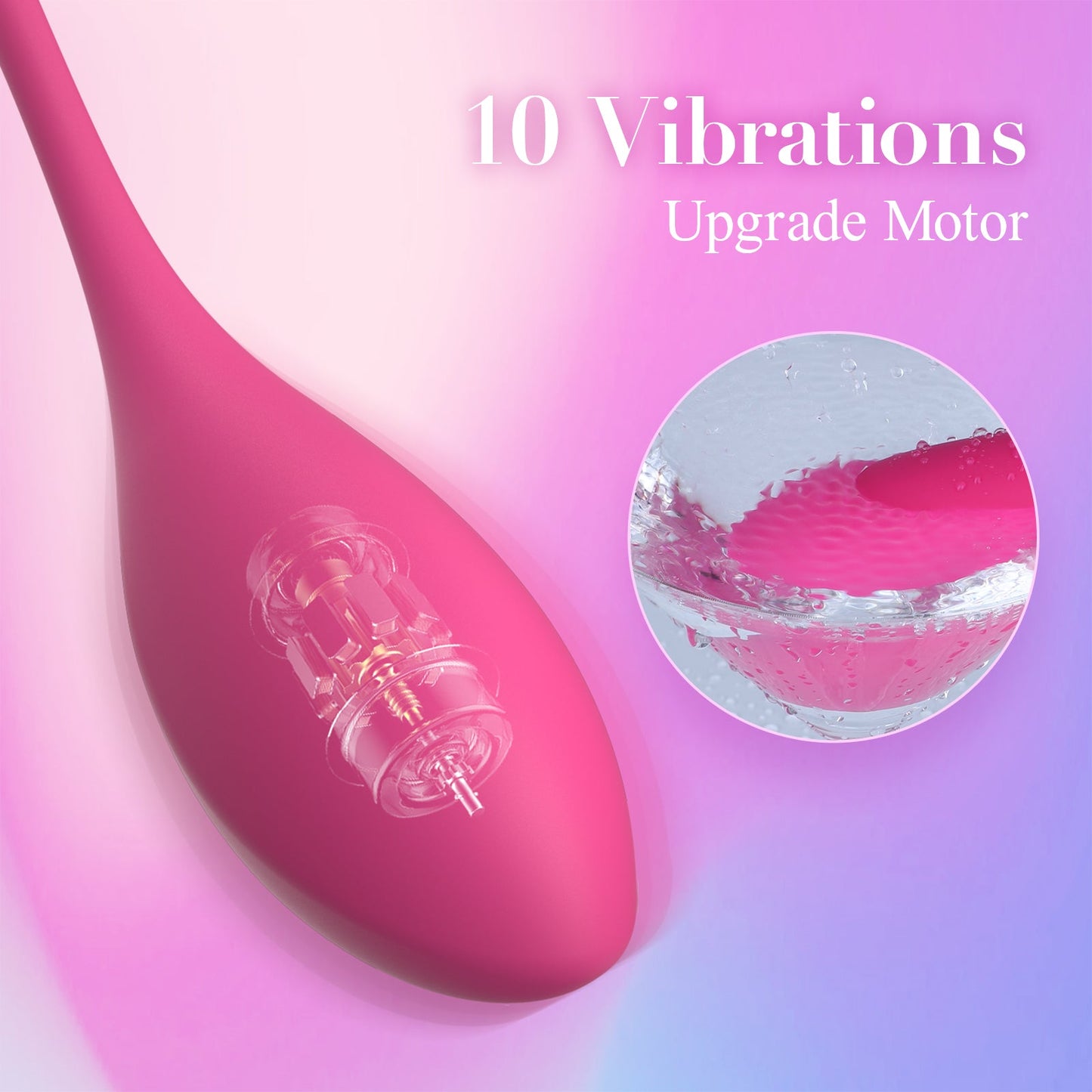 Silky-Smooth Silicone Head Vibrating Egg with Remote Control