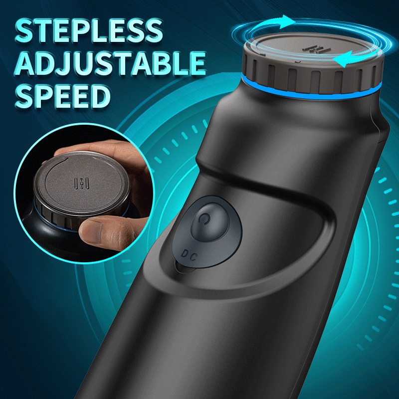 Yayo - Stepless Adjustable Speed Thrusting Twisting Black Male Masturbator