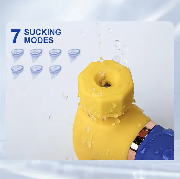 Vibrbud Love hammer - Vibrating Sucking Telescopic Hammer Vibrator