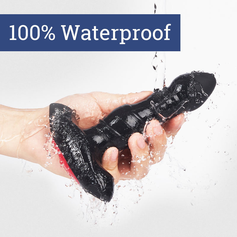 INVADER 3 Thrusting 10 Vibrations Anal Plug with Remote Controller