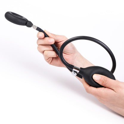 Liquid Silicone Cock Ring Inflatable Restraint Penis Sleeve Male Mastu