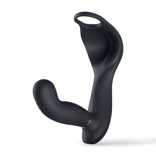 Cock Ring And Vibrating Butt Plug ——  Lovelyhoneytoy