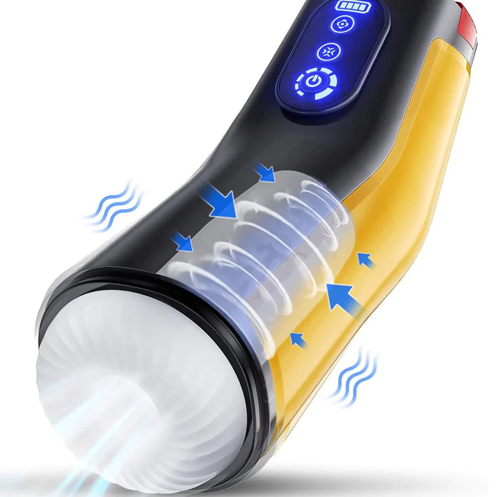 Lester Intelligent Heating Automatic Male Masturbator Sucking Toys