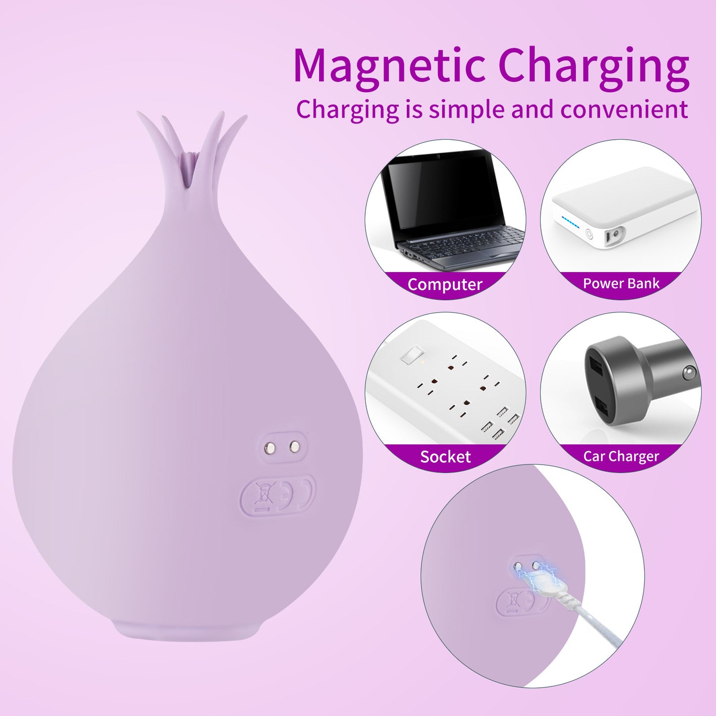 🌹New Derivative of Rose toy The Onion Sucking Egg Skipping Female Breast Stimulation Clitoris