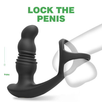 Telescopic double-ring lock fine hindquarters telescopic remote control wireless