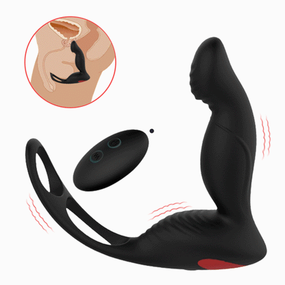 9 frequency vibration Prostate posterior massager for men—— Lovelyhoneytoy