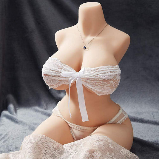 Acmejoy 37.03 lbs Lifelike Huge Breasts Two-Channel Male Masturbator