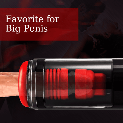 AcmeJoy 7 Thrusting 7 Vibrating Flame Rose Masturbation Cup