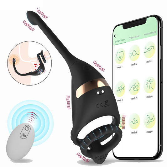 Unleash Your Desires with the Ultimate APP-Controlled Male Pleasure Device