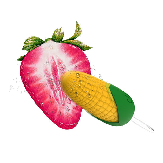 Midu Density Corn Remote Control Heating Vibration Corn Egg Skipping Female Masturbation Wireless Wearing Sex Products