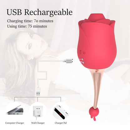 Rose Sucking Vibrator For Women