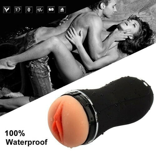 AcmeJoy 10 Vibrations Pussy Pocket Moaning Male Masturbators