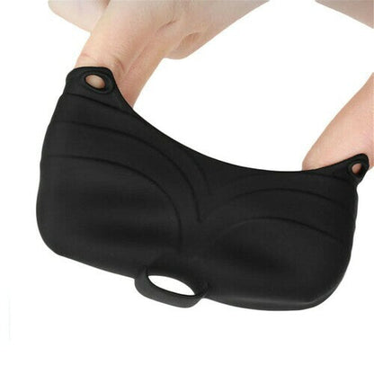 Soft Silicone 10-Speeds Vibration Scrotum Cap Cock Ring