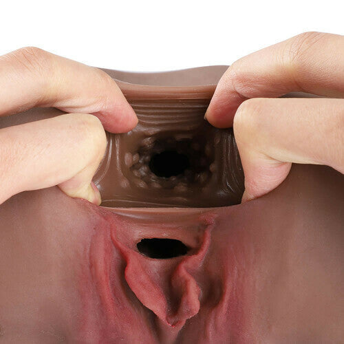 6Lb Mature Lady Dark Brown Realistic Masturbator