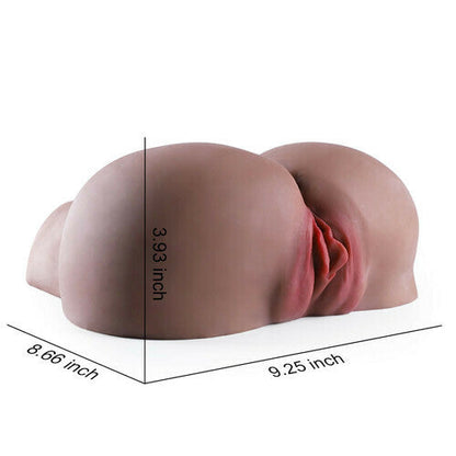 6Lb Mature Lady Dark Brown Realistic Masturbator