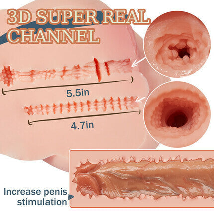 ACMEJOY 11lb Randy Jenny Big Ass Gym Girl Life-Sized Realistic Butt Male Masturbator