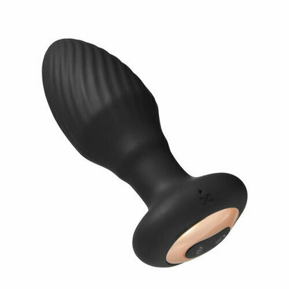 Acmejoy 8 Rotating & Vibrating Remote Control Anal Plug