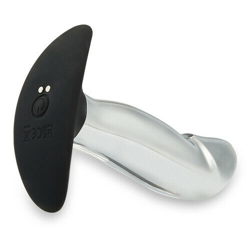 AcmeJoy 10 Vibrating Aluminum Chrome Alloy Anal Plug