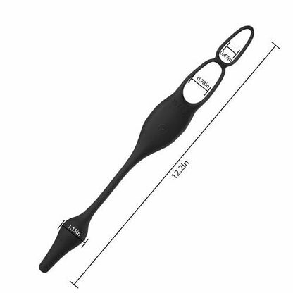 HGOD - Vibrating Remote Control Cock Ring with Anal Plug