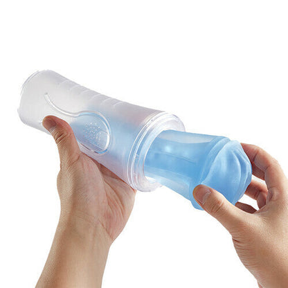 AcmeJoy Highly Elastic with Thick Labia Manual Masturbation Cup