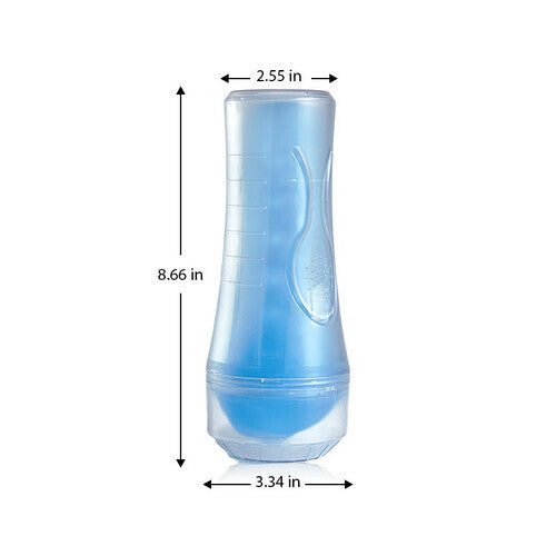 AcmeJoy Highly Elastic with Thick Labia Manual Masturbation Cup