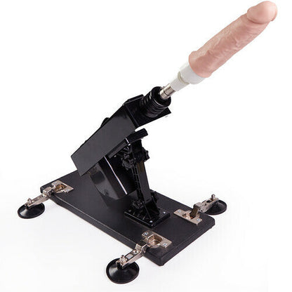 Acmejoy Automatic Thrusting Heating Swinging Vibrating Sex Machine with Dildo and Suction Cup 28 Inch