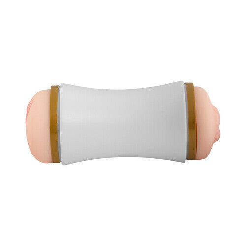 AcmeJoy Double Hole Manual Male Masturbation Cup