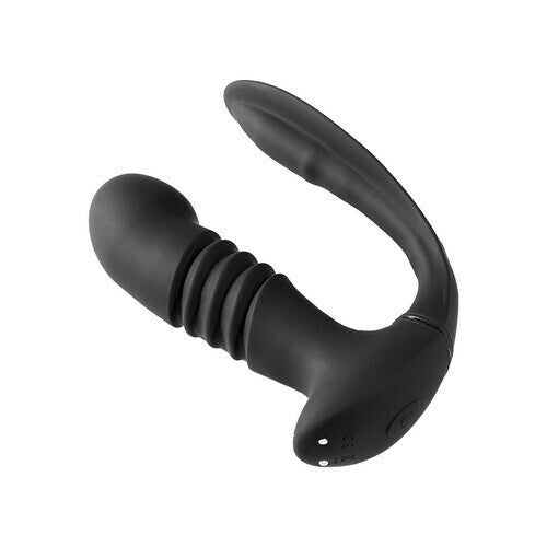 AcmeJoy 3 Telescopic 12 Vibrations Dual Motors Prostate Massager with Remote Control