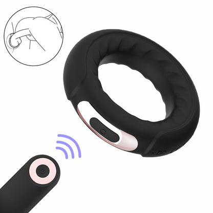 Vibrator Vibrating Penis Ring for Clitoral Stimulation, Remote Control