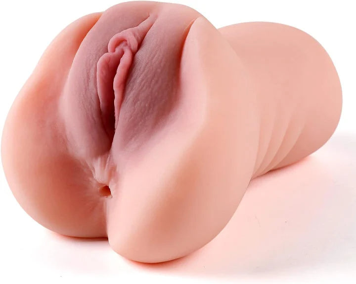 Pocket Pussy Male Masturbation Sex Toys with Realistic 3D Vagina and Tight Anus. Portable Man Masturbation Stroker Adult Sex Doll