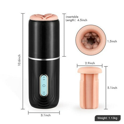 Magic Automatic Squeezing Thrusting Deep Throat Masturbation Cup