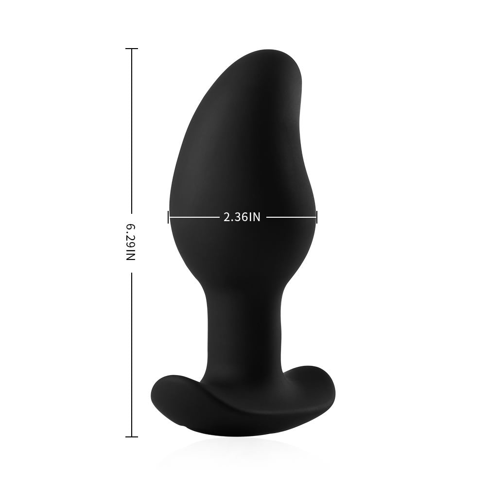 Silicone E-Stim Vibration Remote Anal Massager
