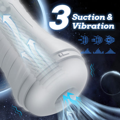 Twilight 3 Sucking and Vibrating Masturbators Electric Pocket Pussy Male Stroker Toy