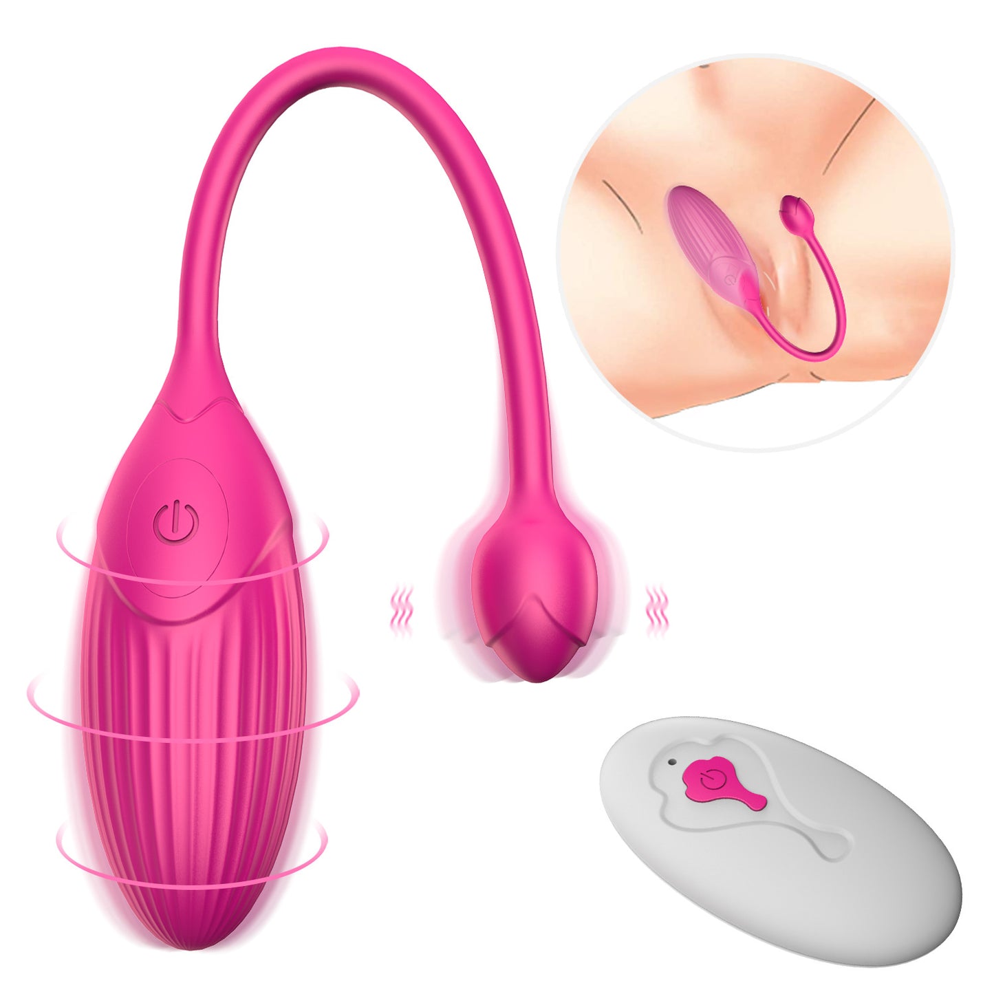 Clitoris Stimulation Vibrating Egg Dildo Vibrator For Women
