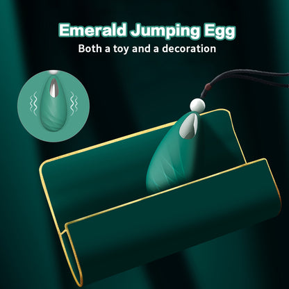 Emerald - Jump Egg Women's Masturbation Sex Jump Egg