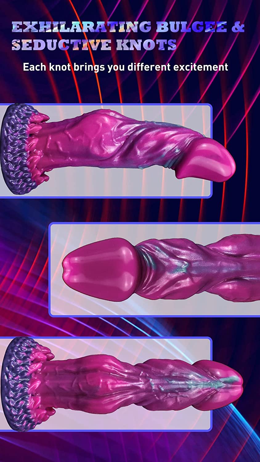 Fantasy Dildo Realistic Dildo- Titan-Purple