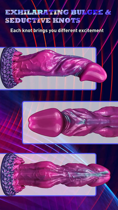 Fantasy Dildo Realistic Dildo- Titan-Purple