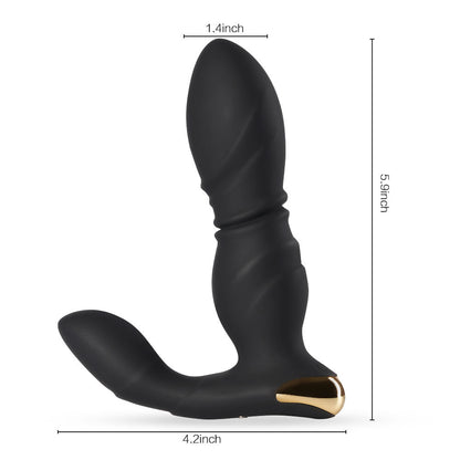 ACMEJOY 8-Mode Telescoping Vibration Ram You Hard Anal Vibrator Butt P