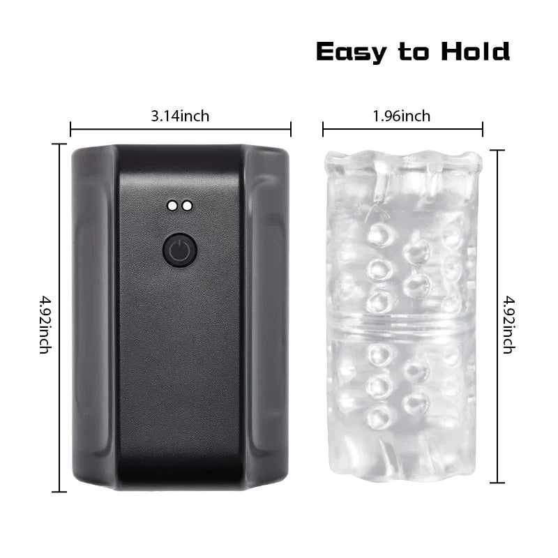 Hand-hold 7 Rotating Modes Male Masturbator